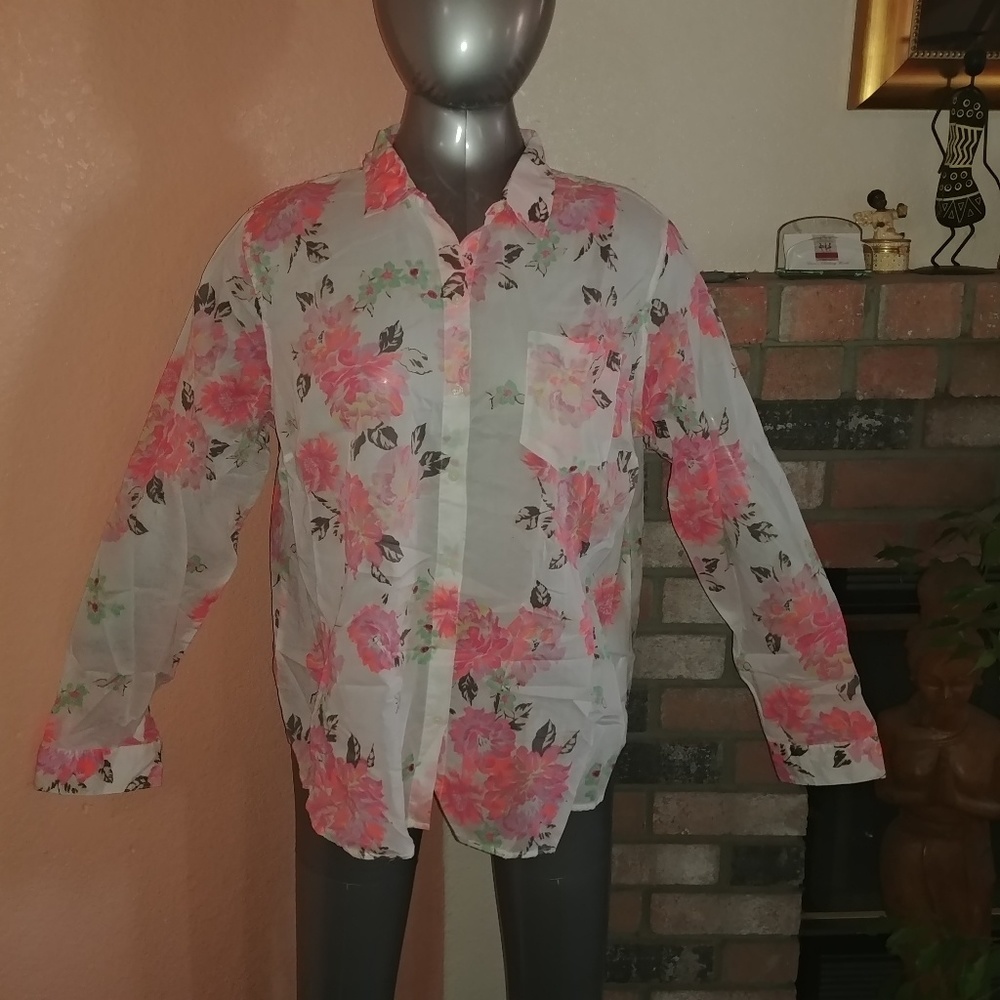 Pre-Owned Floral Blouse